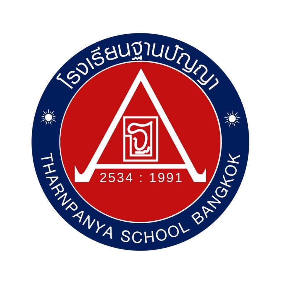 Tharnpanya School Bangkok logo with Thai text and founding years 2534:1991